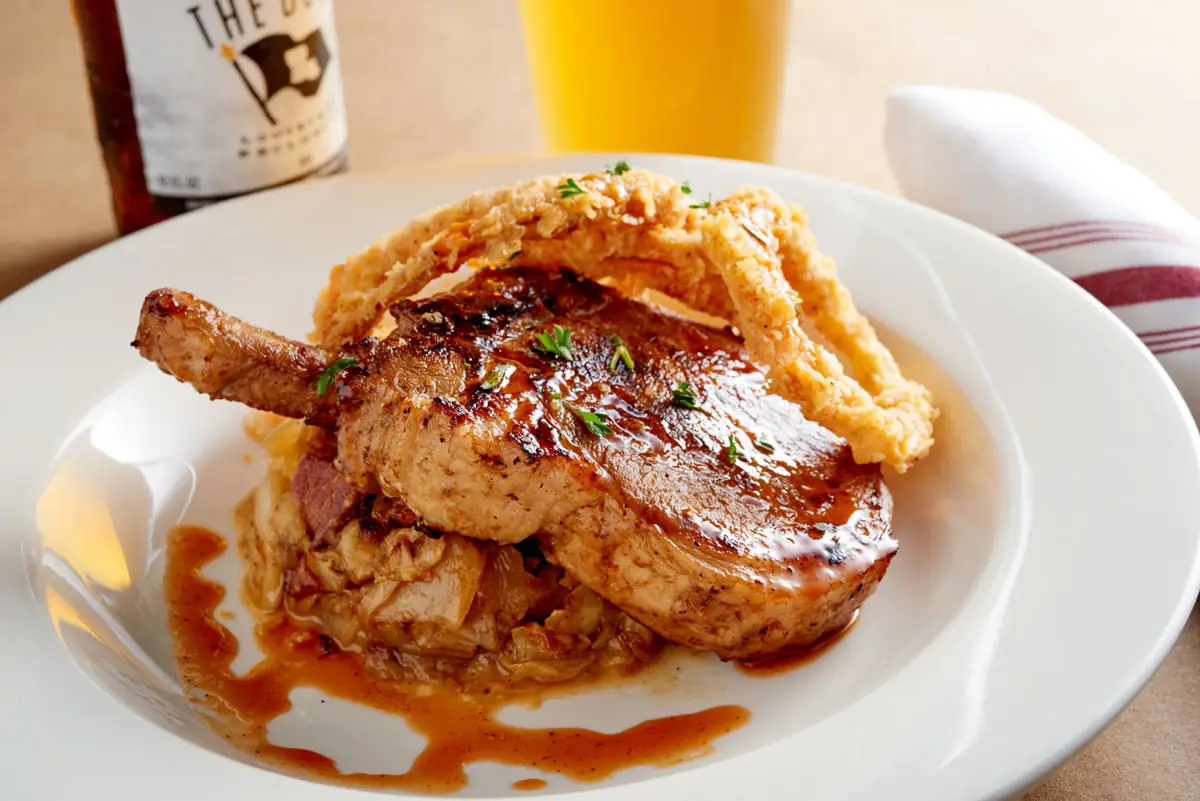 Pan Roasted Pork Chop at Segnette Landing